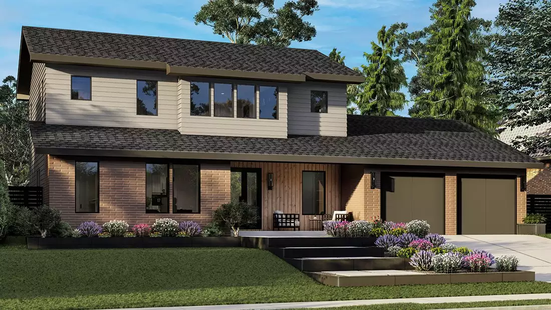 House Rendering of the Matt Risinger Austin, Texas Build